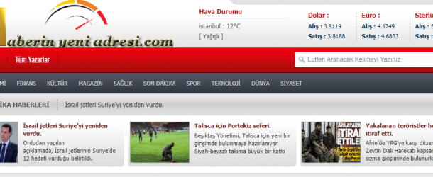 Haberlerin En Yeni Adresi